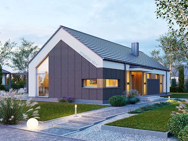 Na wąską działkę